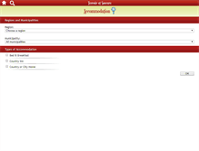 Tablet Screenshot of inns-bedandbreakfasts.com